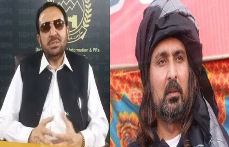 Pakistan Tehreek-e-Insaf (PTI) leaders Umar Amin Gandapur and Shah Muhammad Wazir