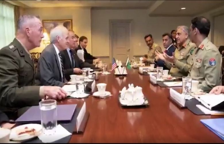 Army Chief Gen Bajwa Visits Pentagon