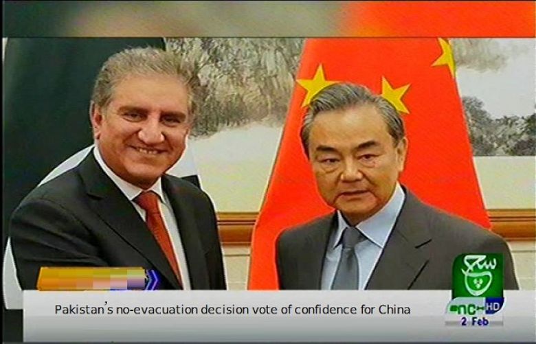 Pakistan’s no-evacuation decision vote of confidence for China