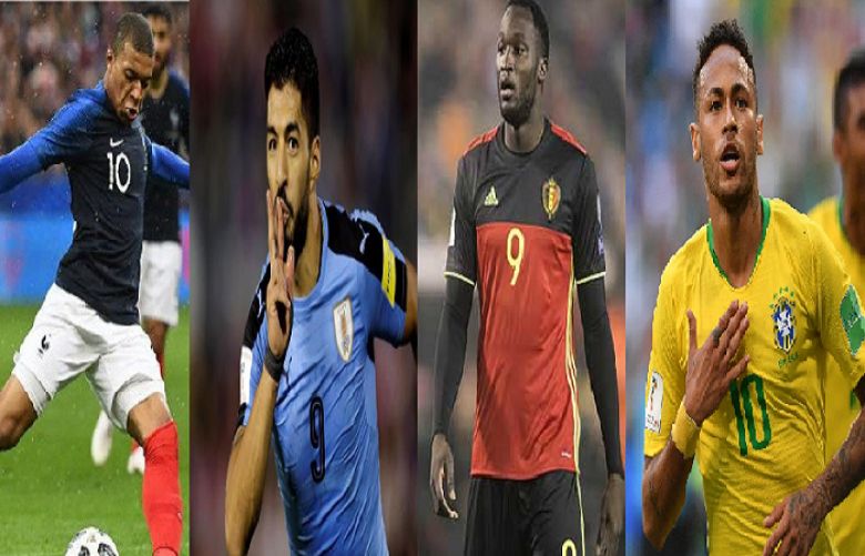 France will face Uruguay, favorite Brazil take on talented Belgium