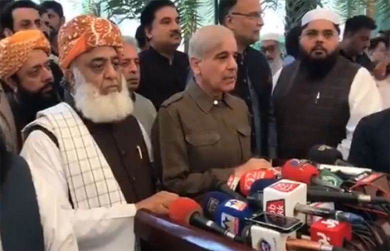 Shehbaz Sharif announces support for Fazl-led Azadi March