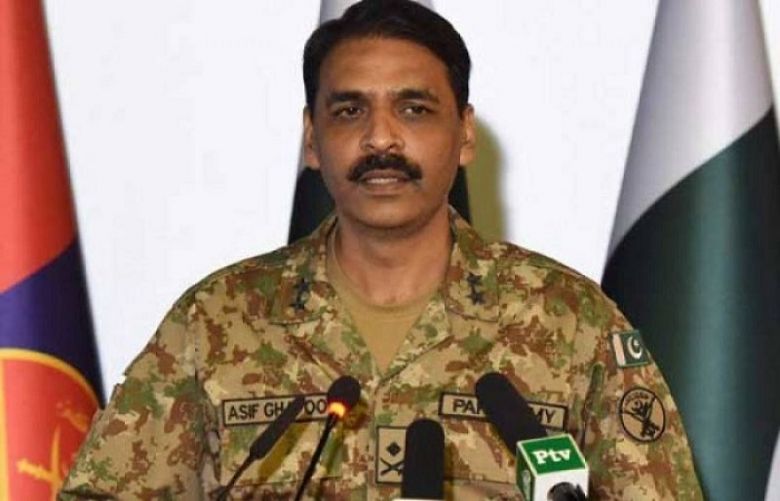  Director-general of the Inter-Services Public Relations Major General Asif Ghafoor