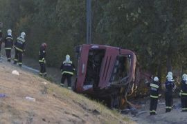 12 people killed in Polish bus crash in Hungary