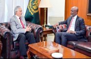 DPM Dar lauds Mohamed Yahya's contributions to strengthen Pak-UN cooperation