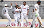 Nahid Rana powers Bangladesh to 104-run victory over Pakistan in first Test