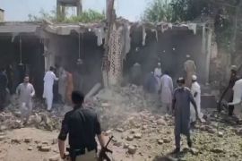 Five cops among 16 people martyred in Kohat suicide blast: police