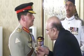 President confers Nishan-e-Imtiaz (Military) on General Aamer Raza