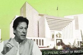 Imran Khan appears before SC via video link in NAB amendments case