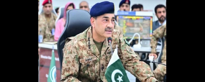 Armed forces ready to assist NDMA, civil administration in relief operations: CDF Munir