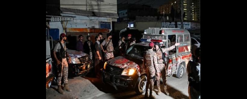 Three Rangers personnel martyred, as many terrorists killed in attack on Karachi camp: ISPR