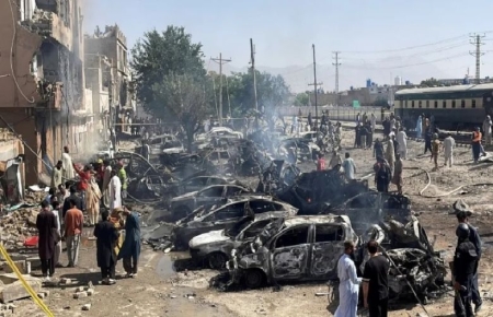 At least 14 martyred in blast near railway track in Quetta: Balochistan govt