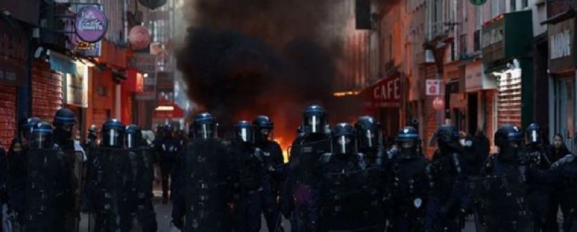 Tensions flare again in Paris as France counts cost of worst unrest in years