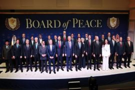 Trump tells first meeting of Board of Peace that $7 billion raised for Gaza