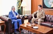 Ishaq Dar, General Aamer discuss matters of national security