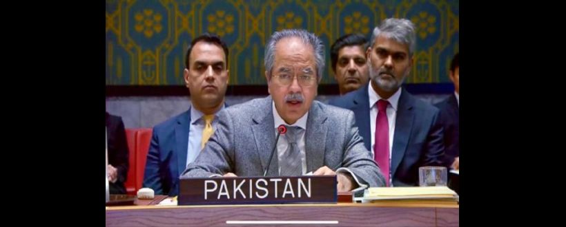 Pakistan raises Alarm over hormuz crisis at UN security council