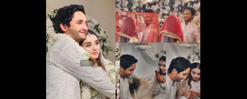 Actor Zuhab Khan marries Wania Nadeem