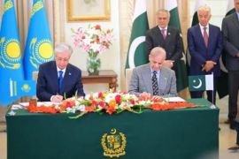 Pakistan and Kazakhstan set $1bn trade target
