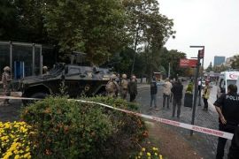Turkey says terrorists set off bomb at Ankara government building