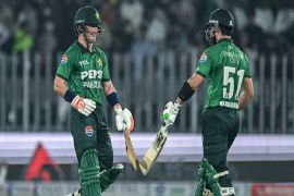 First T20I: Farhan, Sadaqat power Pakistan to four-wicket win over Sri Lanka