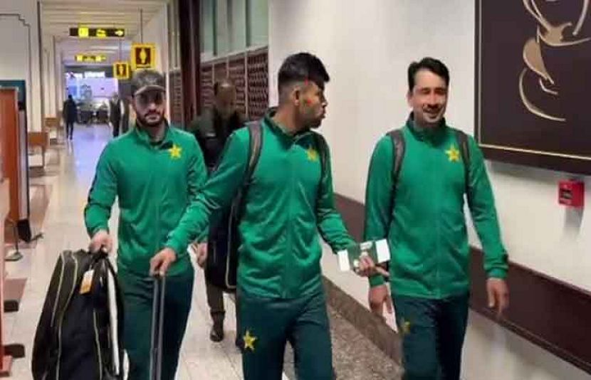 سری لنکا کے خلاف 3 ٹی ٹوئنٹی میچز کی سیریز کھیلنے کےلیے پاکستانی اسکواڈ کا دوسرا گروپ کولمبو پہنچ گیا