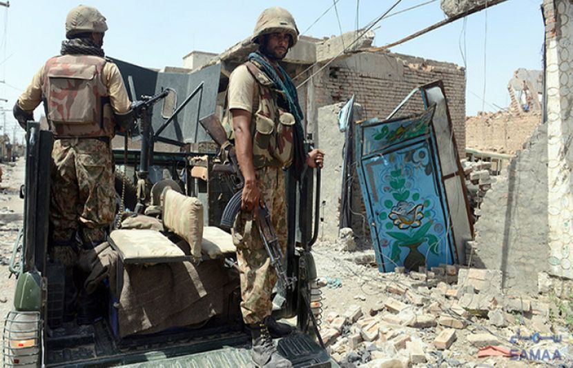 ژوب میں سیکیورٹی فورسز اور دہشتگردوں کے درمیان فائرنگ کے تبادلے میں 7 دہشتگرد ہلاک ہوگئے۔