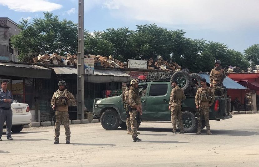افغانستان کے دارالحکومت میں مسجد پر دستی بم حملہ