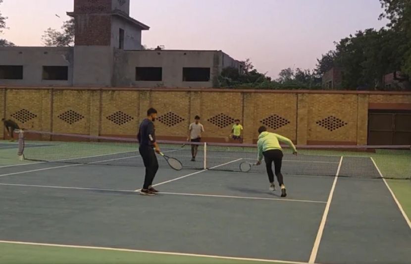 قومی ٹیم کے کھلاڑیوں کی ٹینس کھیلنے کی ویڈیو وائرل