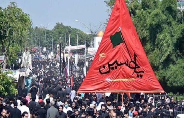 نواسہ رسولؐ حضرت امام حسینؑ اور ان کے جانثاروں کی عظیم قربانی کی یاد میں ملک بھر میں جلوس برآمد ہو رہے ہیں