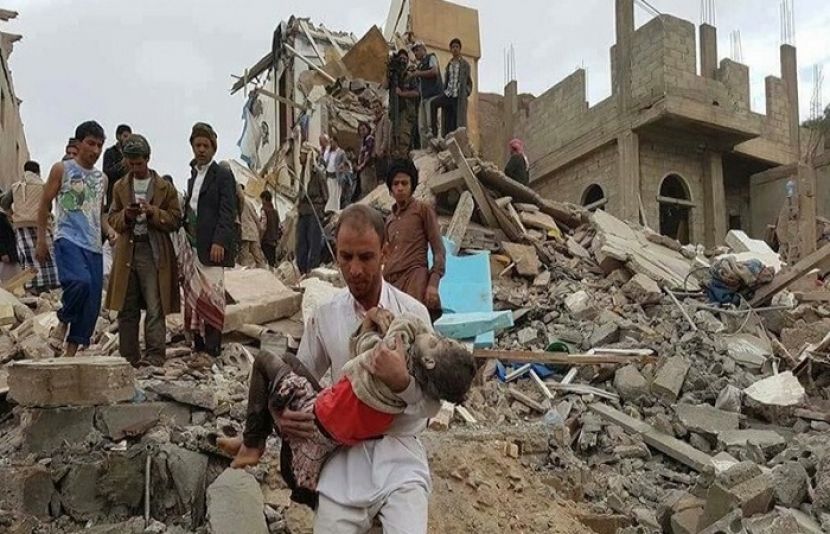 شمالی یمن پر سعودی اتحاد کی تازہ جارحیت میں چار یمنی شہری شہید ہو گئے