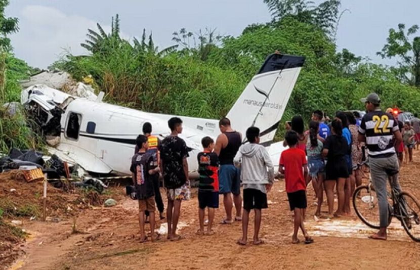 برازیل میں طیارہ گر کر تباہ ہو گیا