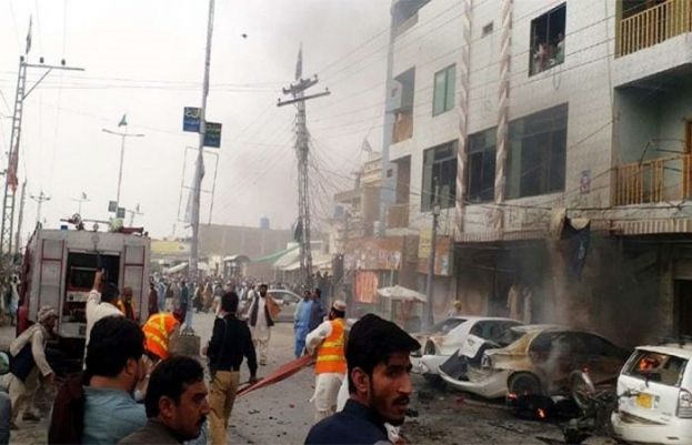 چمن میں دھماکہ،6افراد جاں بحق،14 زخمی