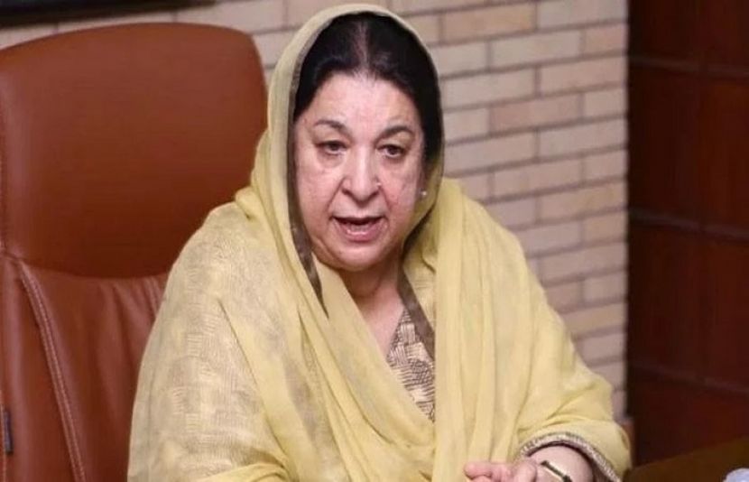 وزیر صحت پنجاب ڈاکٹر یاسمین راشد