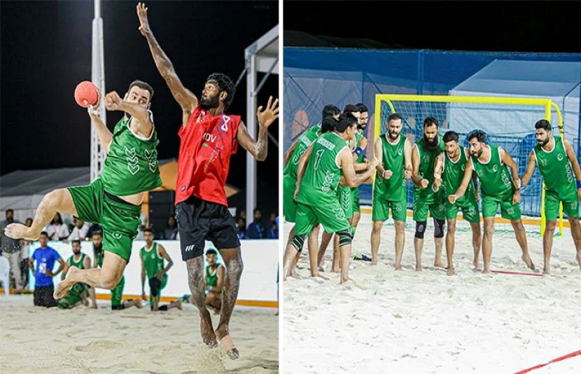 کامن ویلتھ بیچ ہینڈ بال چیمپئن شپ میں پاکستان نے مسلسل تیسری فتح حاصل کر لی