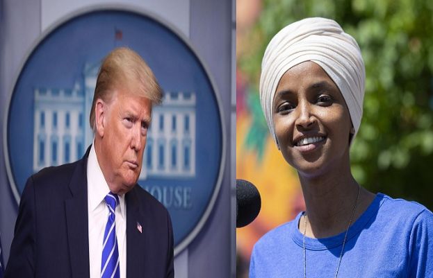 ڈونلڈ ٹرمپ نے مسلم رکن کانگریس الہان عمر کو مذہبی اور لسانی تعصب کا نشانہ بنا ڈالا۔