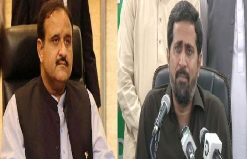 وزیراعلیٰ پنجاب عثمان بزداراور وزیر اطلاعات پنجاب فیاض الحسن چوہان