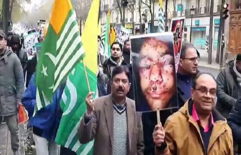 مسئلہ کشمیر پر  پیرس میں احتجاج کا اعلان کیا گیا ہے