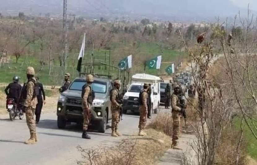 سیکیورٹی فورسز کی خیبر پختونخوا اور بلوچستان میں کارروائیوں کے نتیجے میں 32 دہشت گرد ہلاک ہوگئے