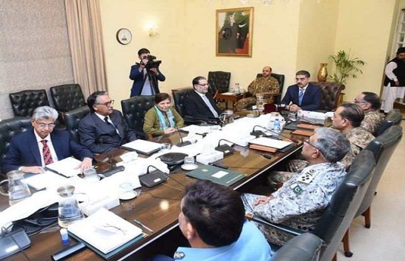 نگران وزیر اعظم انوار الحق کاکڑ کی زیر صدارت قومی سلامتی کمیٹی کا اجلاس ہو رہا ہے