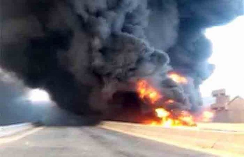 کوئٹہ میں مغربی بائی پاس کے قریب گیس ٹینکر میں دھماکے سے 6 افراد جاں بحق ہو گئے