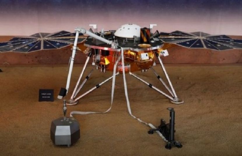 مریخ  پر موجود خلائی جہاز کی بدولت سرخ سیارے کی روزانہ کی بنیاد پرموسمیاتی خبرنامہ معلوم کیا جاسکتا ہے