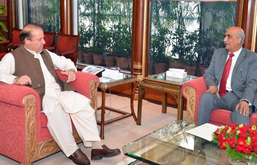 خورشید شاہ اور نواز شریف