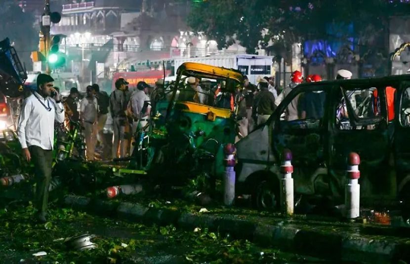 پیر کو نئی دہلی میں لال قلعہ میٹرو اسٹیشن کے قریب دھماکے کا ایک چشم دید گواہ سامنے آیا