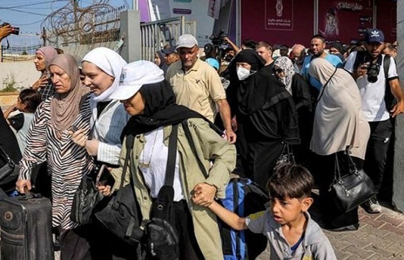 قطر کی ثالثی؛ زخمی فلسطینیوں کےعلاج اورغیرملکیوں کے انخلا کیلئے مصر نے رفح بارڈر کھول دیا 