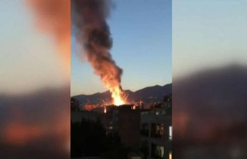 ایران کے دارالحکومت تہران کا اسپتال زور دار دھماکہ