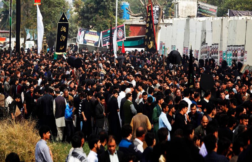 کراچی: چہلم امام حسین علیه السلام کا مرکزی جلوس نشترپارک سے برآمد ہو کر امام بارگاہ حسینیہ ایرانیاں میں اختتام پذیر ہوا