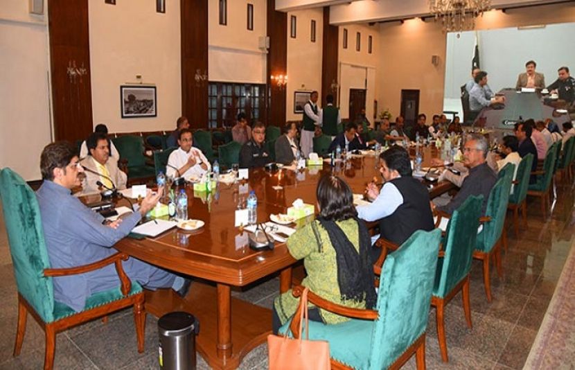  وزیر اعلی سندھ مراد علی شاہ کی زیر صدارت کورونا ٹاسک فورس کا اجلاس 