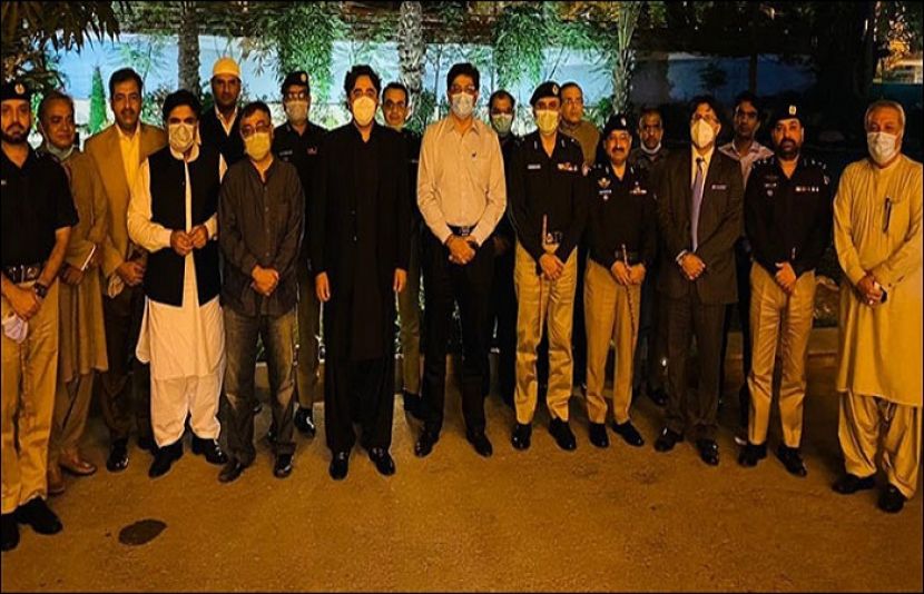 بلاول بھٹو کی آئی جی سندھ مشتاق مہر سے ملاقات