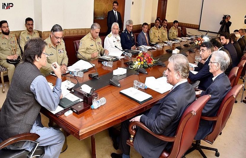 وزیراعظم عمران خان قومی سلامتی کے اجلاس کی صدارت کر رہے ہیں