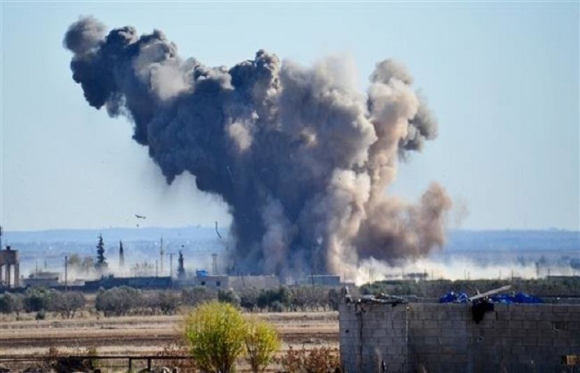 شام میں امریکی فضائی حملے میں 17 بچے اور 12 خواتین سمیت 40 افراد جاں بحق