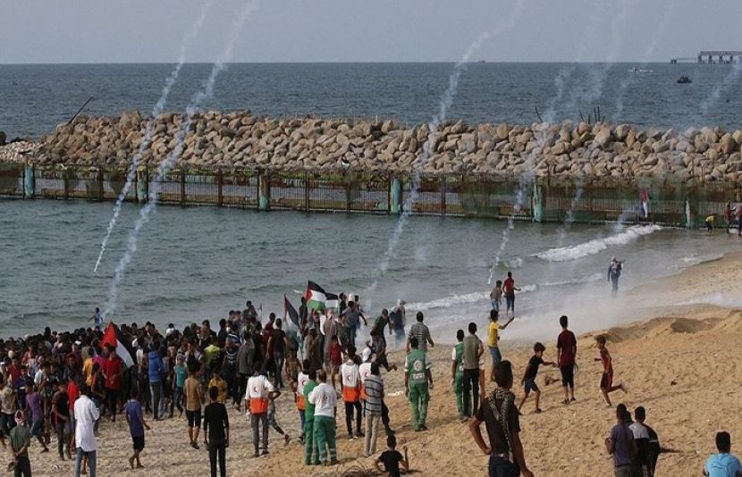 غزہ کی بحری ناکہ بندی توڑنے کی کوشش، 78 فلسطینی شہری زخمی